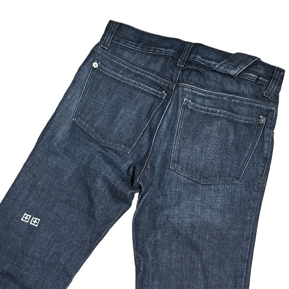 Vintage Y2K Ksubi Joey Neue  Dark Blue Skinny Australia Made Denim Jeans Mens 28 - Picture 4 of 11